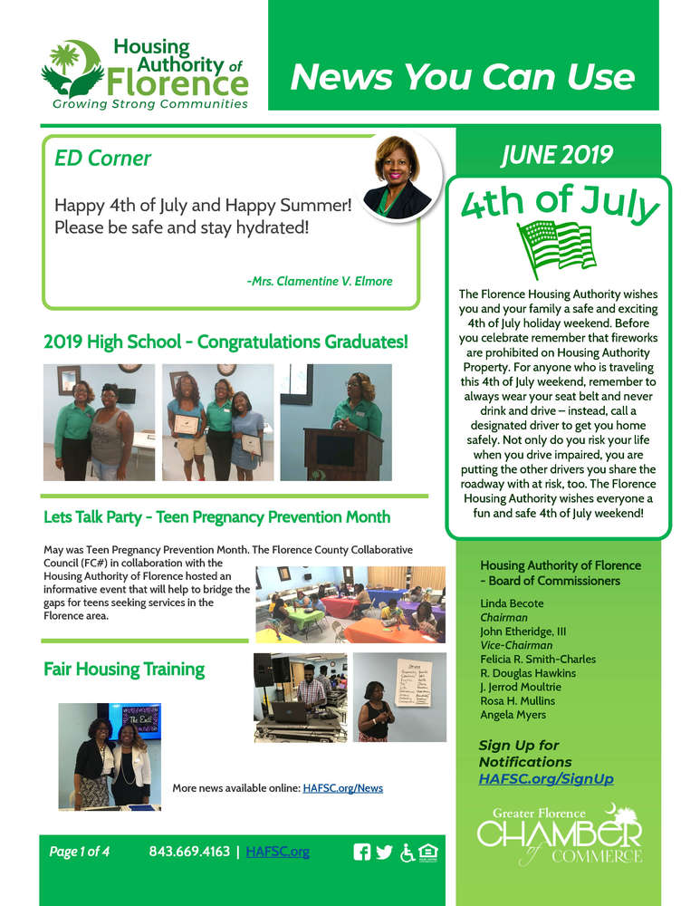 Enews June 1st page