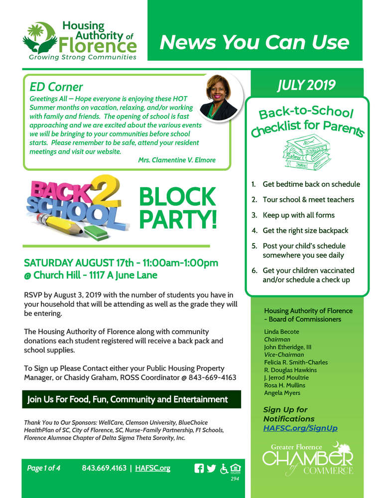 Enews July 2019