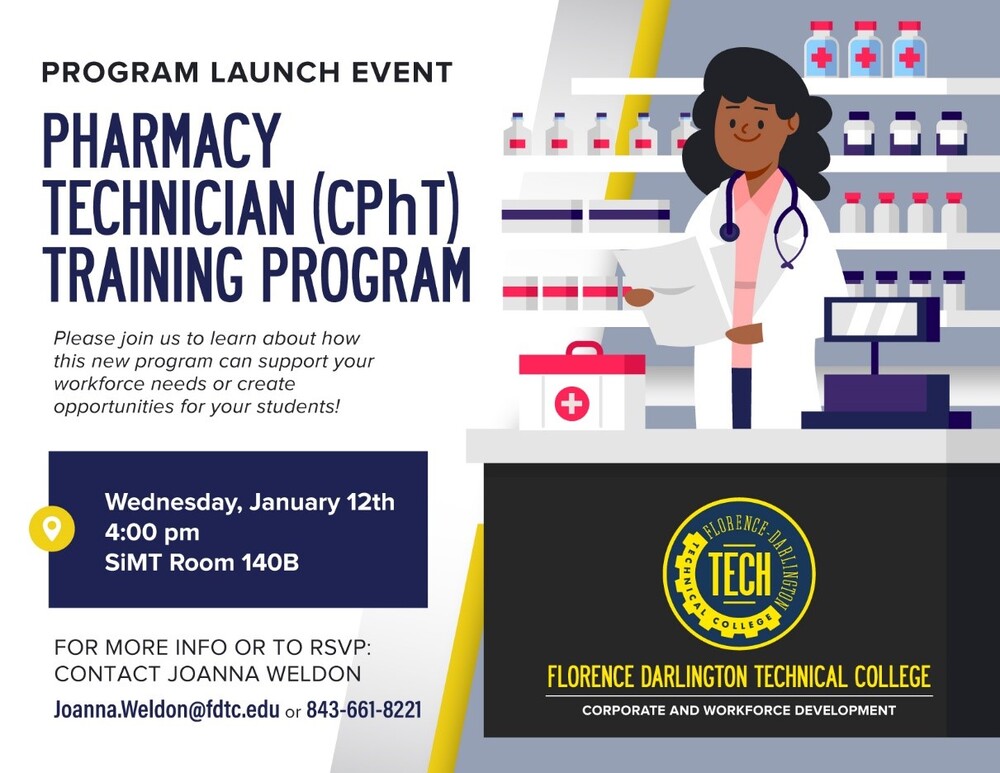 Pharmacy Technician Program Flyer