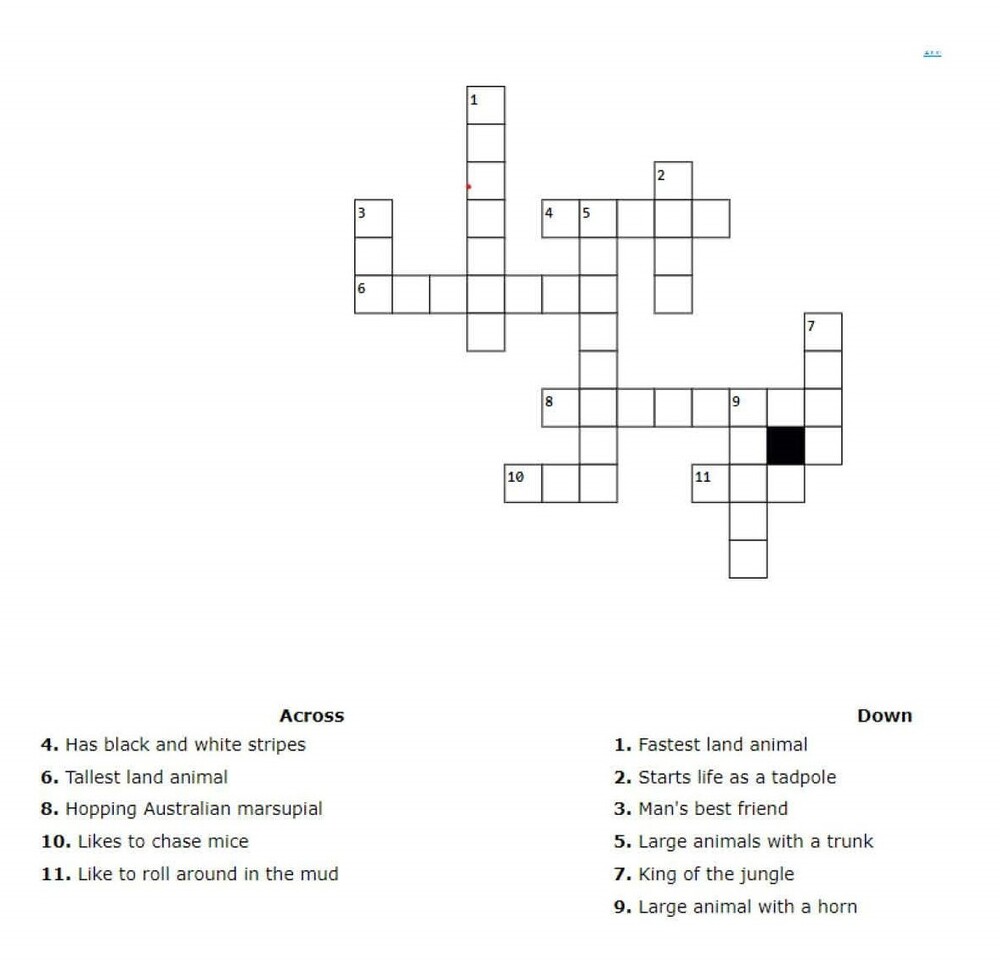 Crossword Puzzle