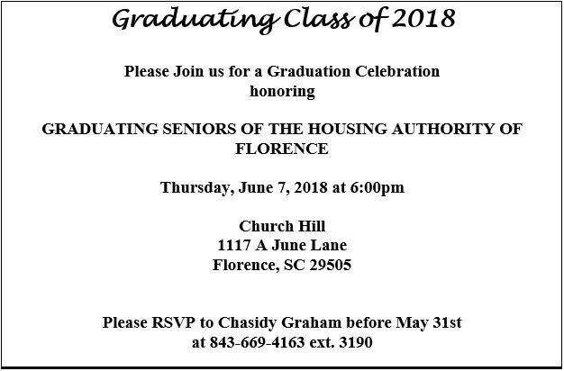 2018 Graduation Celebration